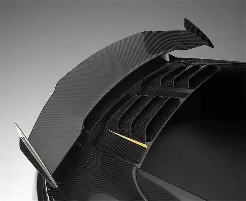 High Quality Top Style Dry Carbon Fiber Body Kit Spoiler Rear Wing Tail Wing for  911-992